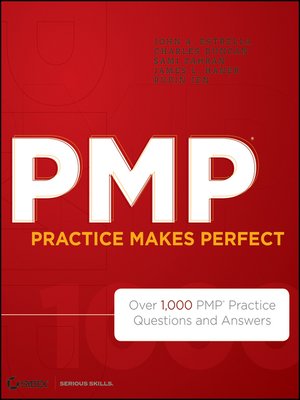 cover image of PMP Practice Makes Perfect
